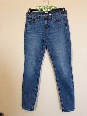 J. Crew Women's Stretch Skinny Jeans in Medium Blue Wash, size 30/30